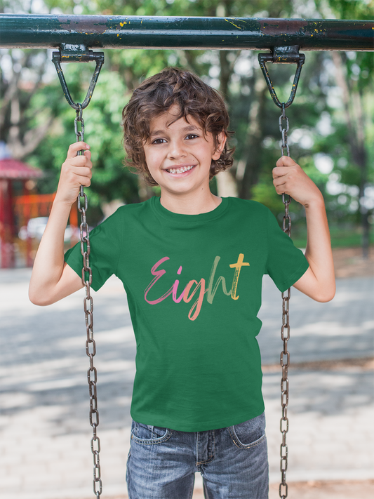 Eight Years Old , Funny Shirt, for Kids, Kindergarten Shirt, Gift for Kids, Birthday Shirt