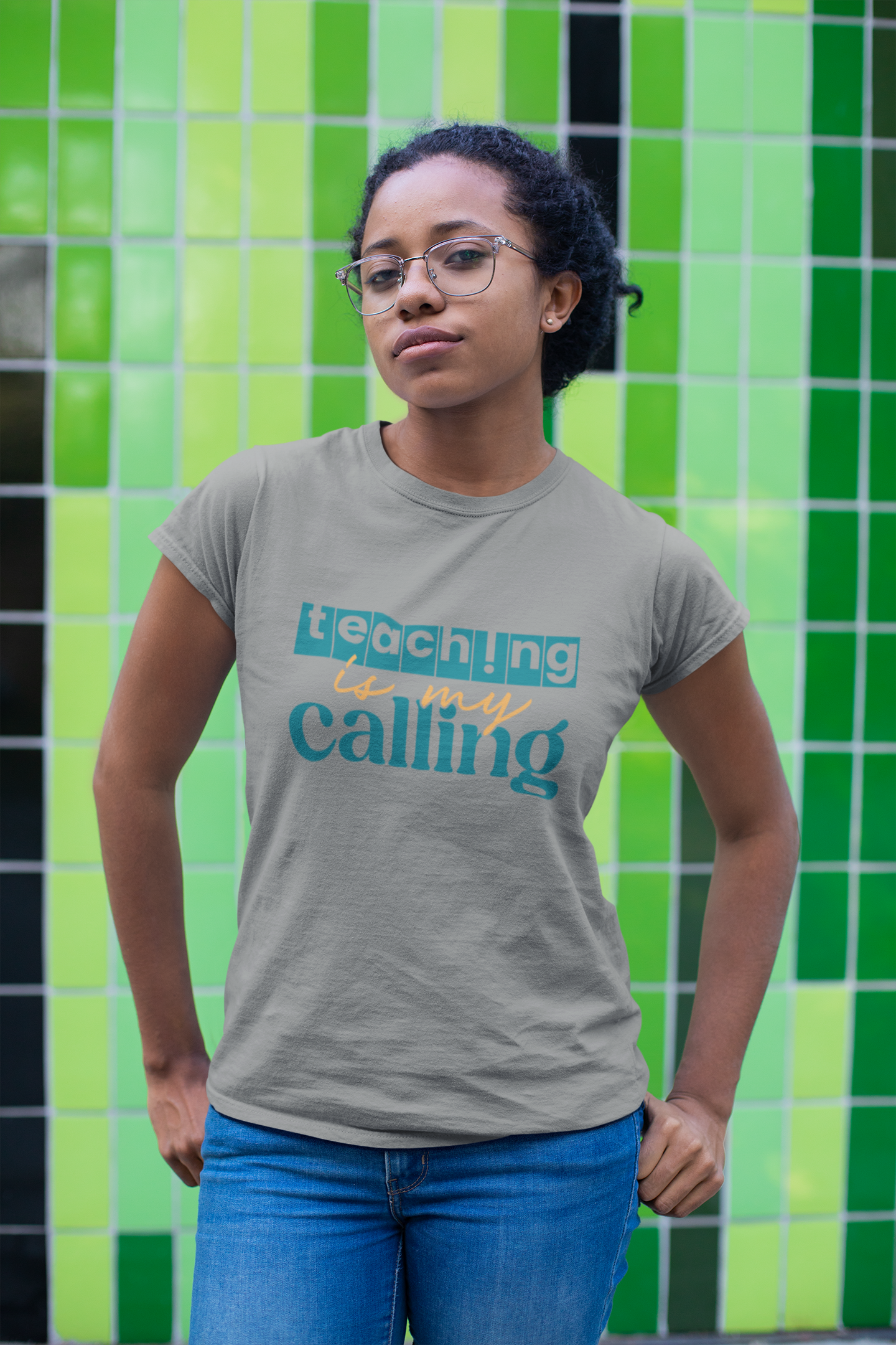 Teaching Is My Calling, Gift for Teacher, Teacher Shirt, Student Shirt, Back to School Shirt, Teacher Appreciation, Teachers Gift, Sqaud Shirt, Team Teacher Shirt