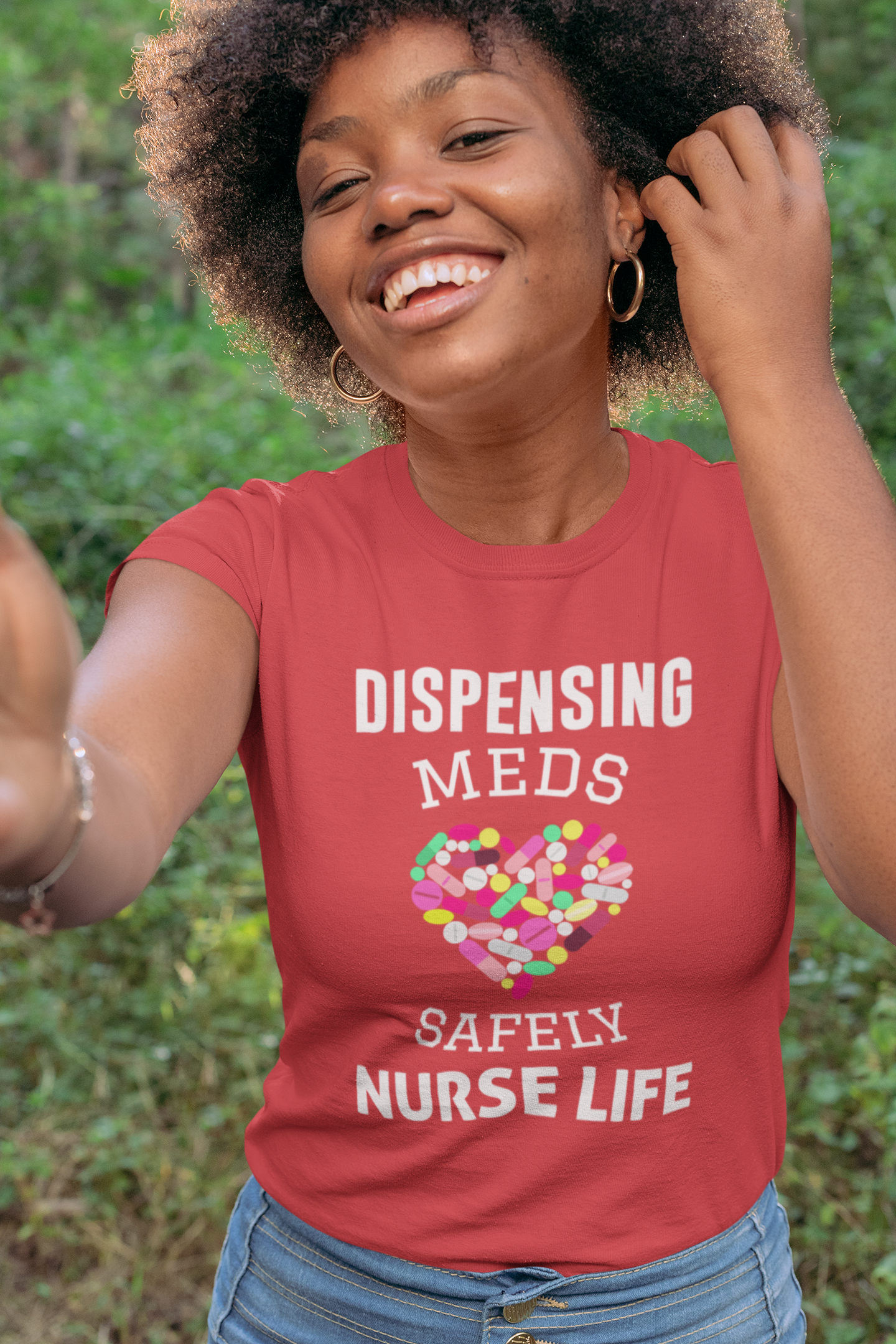 Dispensing Meds Safely Nurse Life, Nursing Dress, Nurse Gift, Nurse Shirt, Nurse Graphic, Doctor Gift, Med Student Gift, Stethoscope Charm