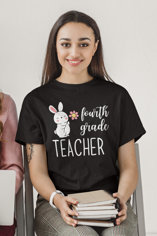 Fourth Grade Teacher Unisex Women design, Gift for teacher, teacher shirt, back to school shirt, teacher appreciation, teachers gift, sqaud shirt, team teacher shirt
