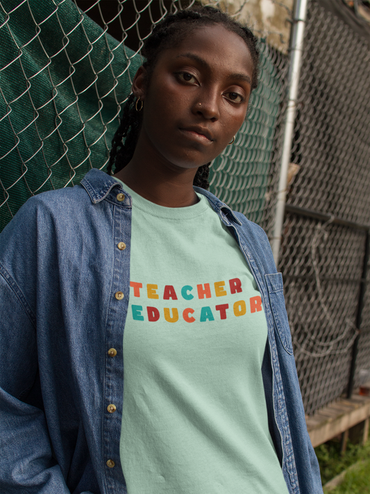 Teacher Educator, Gift for Teacher, Teacher Shirt, Student Shirt, Back to School Shirt, Teacher Appreciation, Teachers Gift, Sqaud Shirt, Team Teacher Shirt