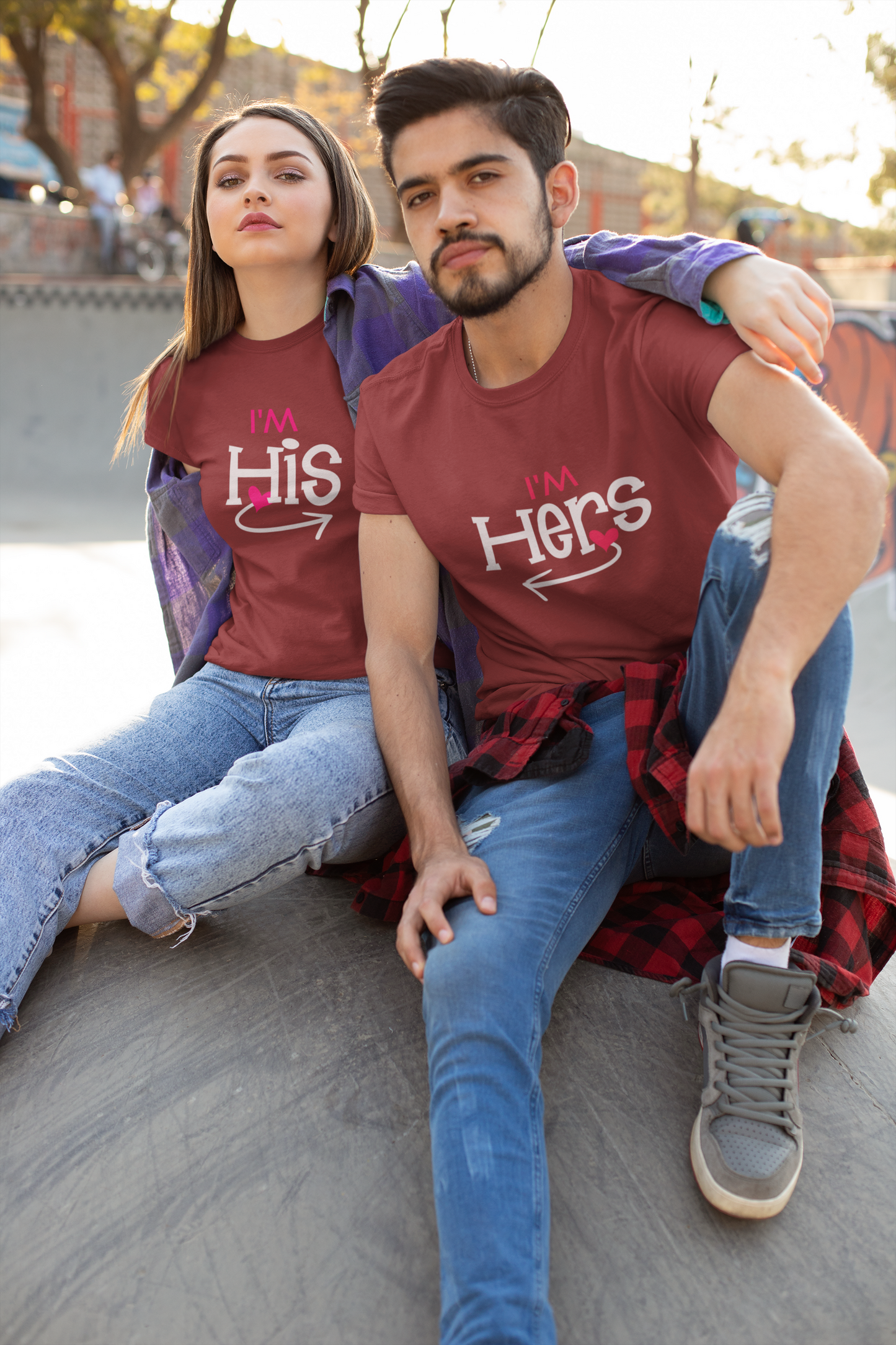 I'm Hers - I'm His,Couple Shirt, Womens Shirt, Men Shirt, Gift for Her, Gift Idea for Women, Gift for Him, Girlfriend Shirt, Boyfriend Shirt