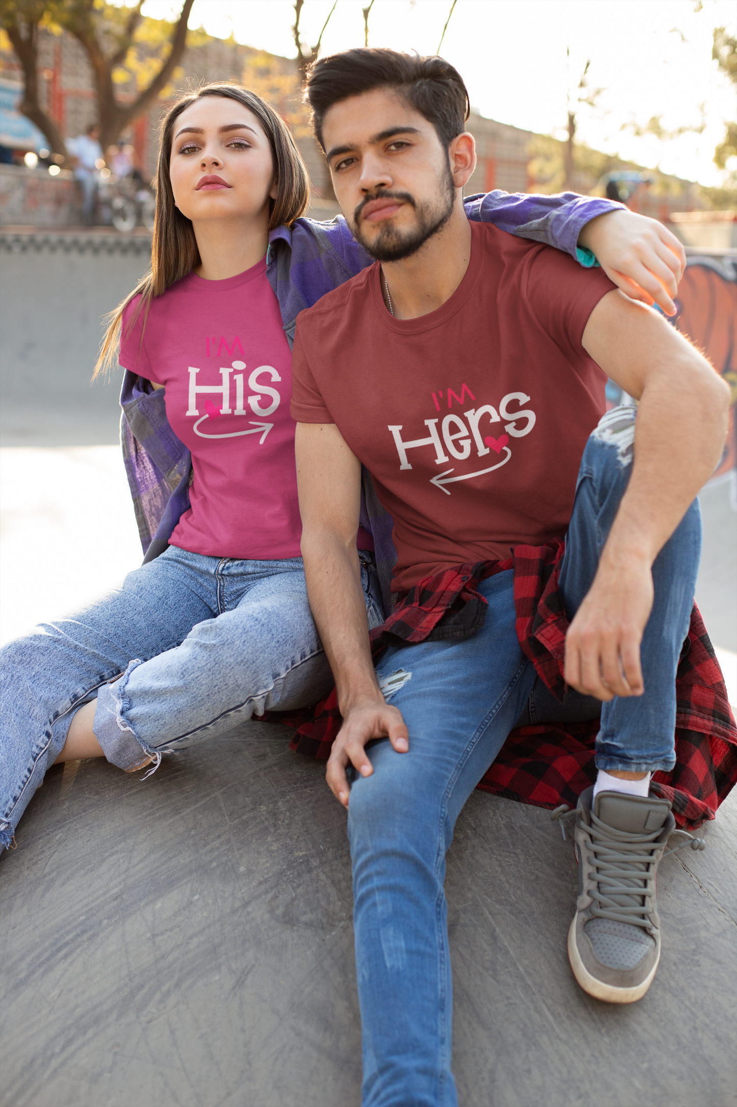 I'm Hers - I'm His,Couple Shirt, Womens Shirt, Men Shirt, Gift for Her, Gift Idea for Women, Gift for Him, Girlfriend Shirt, Boyfriend Shirt