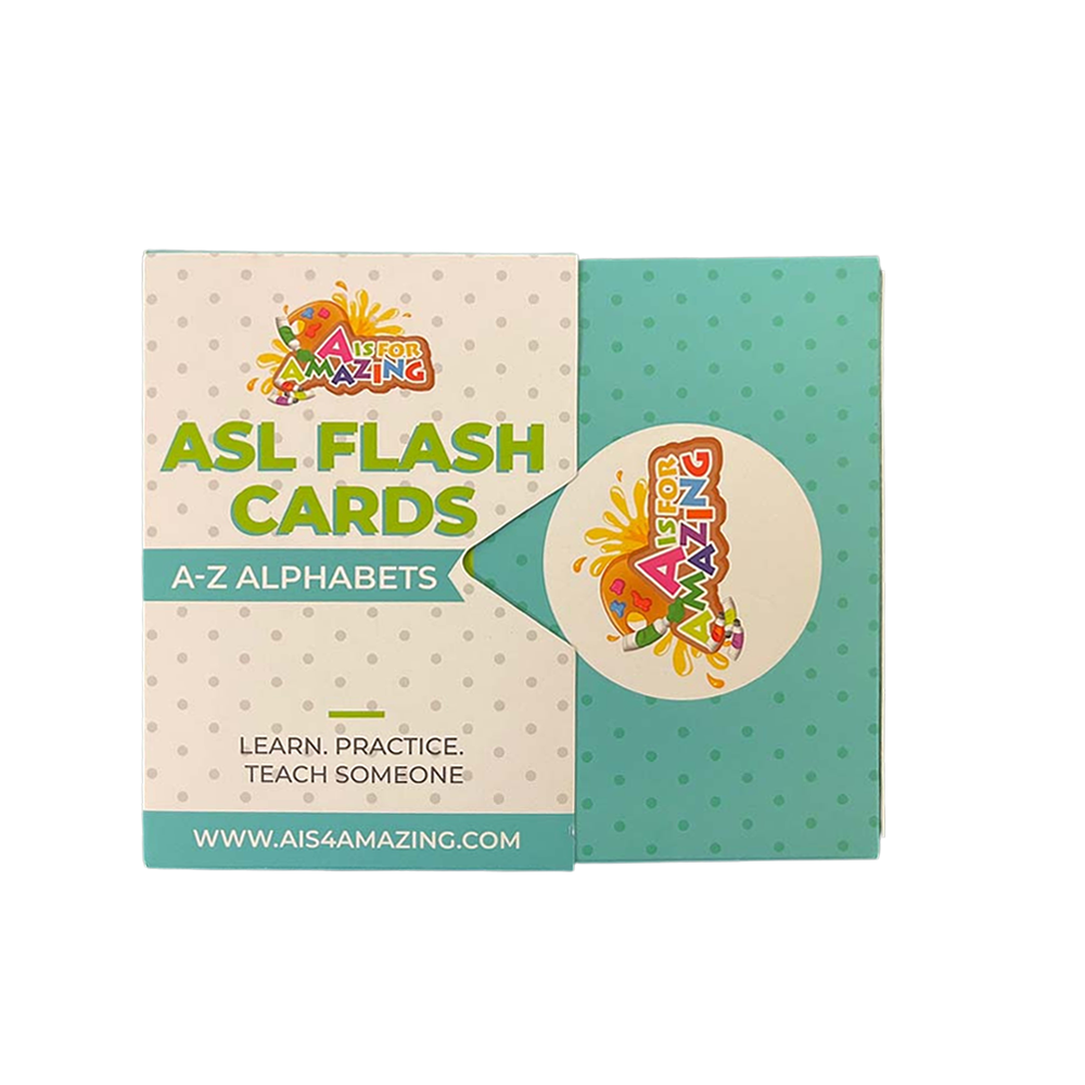 ASL Alphabet Flash cards